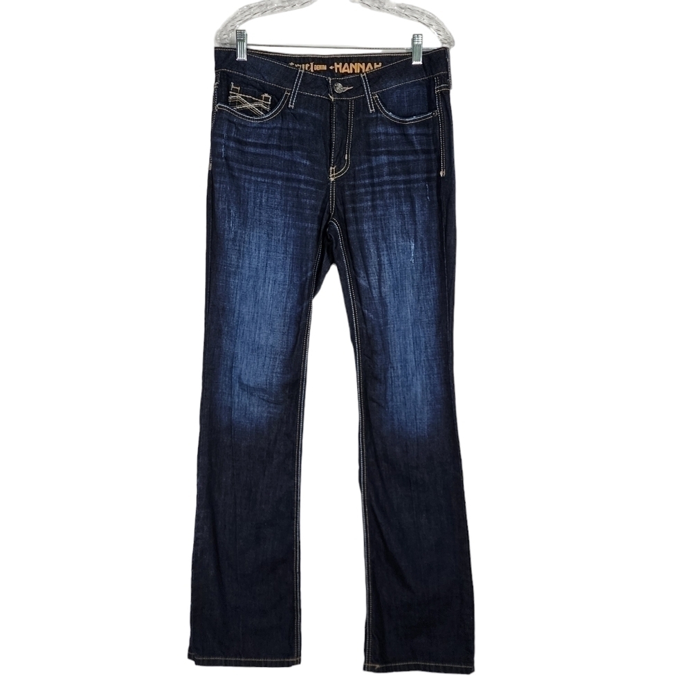 CRUEL GIRL HANNAH FLARE DENIM JEANS